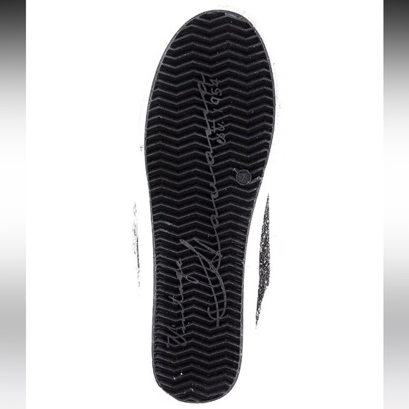 Vintage Havana dormy glitter star studded high top platform sneaker - Picture 12 of 12